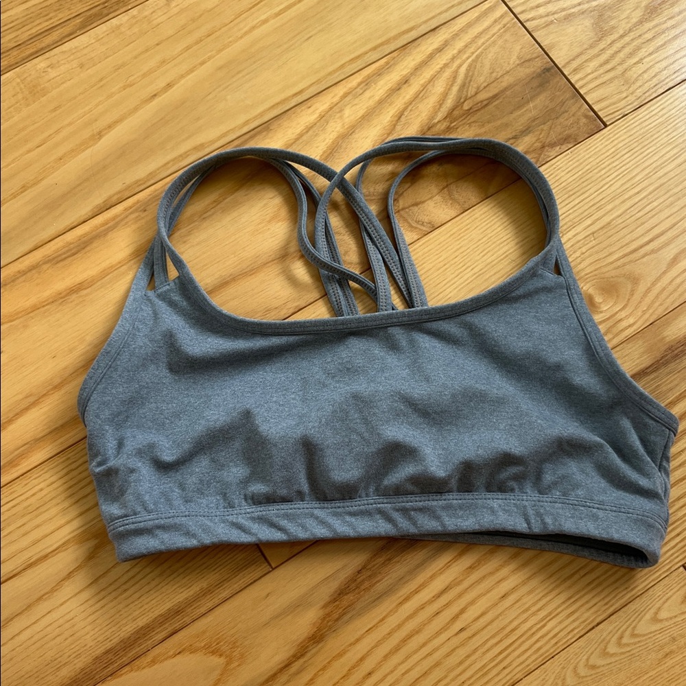 Gray Athleta Sports Bra